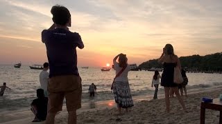 Serendipity Beach, Sihanoukville, Cambodia.