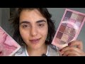 technic unconditional far paleti vs huda beauty rose quartz