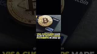 VISA customers has made more than 2 billion payments using cryptocurrencies #crypto #visa #btc #eth