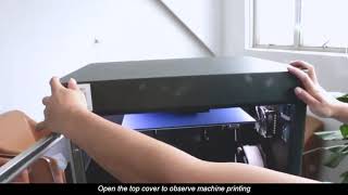 Test JGMAKER FDM 3D Printer A8S Fully-Enclosed Structure PLA TPU Fliament Review Aliexpress Price