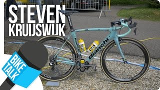 Bike Talk - Steven Kruijswijk about his Bianchi Oltre XR2 | SHIMANO