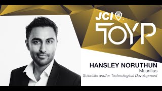 Meet Hansley Noruthun, one of JCI's TOYP for 2021