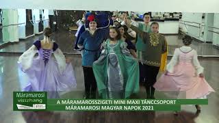 A máramarosszigeti Mini Maxi tánccsoport - középkori táncok, Máramarosi Magyar napok 2021