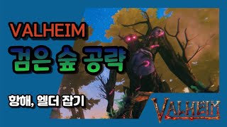 [발헤임/VALHEIM]검은 숲 공략 - 항해, 엘더 잡기