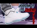 WATCH BEFORE YOU BUY THEM!!! Air Jordan 11 Low Legend Blue REVIEW/ON-FEET!!!