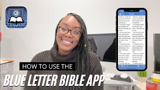 Blue Letter Bible App Tutorial | Bible Study Tools | FAITH FRIDAY
