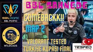 BBL PCIFIC VS İSTANBUL WILDCATS TESTED VALORANT TÜRKİYE KUPASI FİNALİ MAP 2 KAZANAN ŞAMPİYON