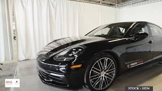 2018 Porsche Panamera 4 Black on Black