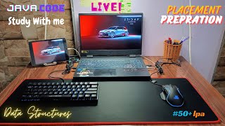 "Java Strings & Rain: Live Study Session | Learn with Me"