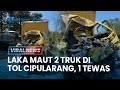 🔴Kecelakaan Maut Melibatkan 2 Truk di Tol Cipularang, 1 Orang Tewas, Diduga Sopir Ngantuk