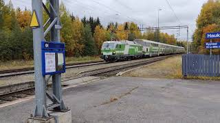 Vectron Sr3 IC 68 Kuopio - Helsinki @Haukivuori 3.10.2022