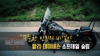 [시승기] '할리 고유의 멋이 묻어난다‘…할리데이비슨 소프테일 슬림