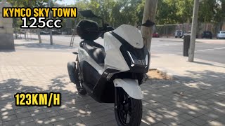 PRUEBA KYMCO SKY TOWN 125 EN CARRETERA 🛵