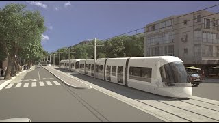 הרכבת הקלה - מתחילים בעבודות הקווים ירוק וסגול