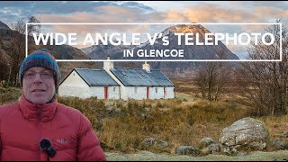 Ditching the wide angle for a zoom lens in  Glencoe, Landscape Photography of the Scottish Highlands