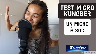 Meilleur micro pour stream à 30€? | Micro Gaming, Chant, ASMR.. à petit prix | Kungber Amazon [TEST]