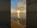 今日の夕陽と波の音【石垣島】