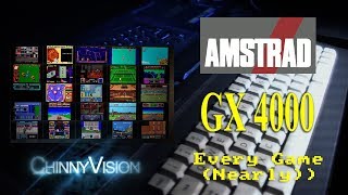 ChinnyVision - Ep 207 - Every Amstrad GX4000 Game Reviewed (Nearly)