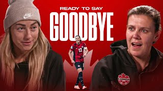 Christine Sinclair emotionally ready to say goodbye to international playing career