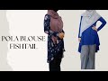 Senang Je Nak  Buat Pola blouse fishtail nih