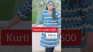 kurti under 600 | just 590+$ | oraa brand #shorts #short #oraa #kurti #chennai