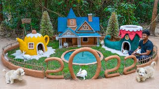 Build Dog House Rabbit House And Turtle Pond For New Year 2022