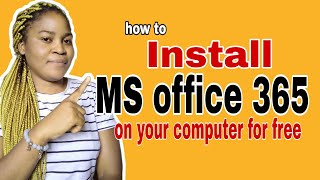 How to Download and Install Microsoft office 365 on Laptop (Free)
