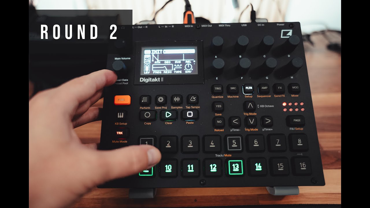 Elektron Digitakt 2 Longer Techno Jam Youtube