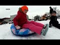 massive snowfall increases interest in sledding