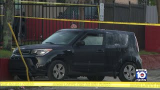 Police rush to scene in Little Havana early Sunday morning