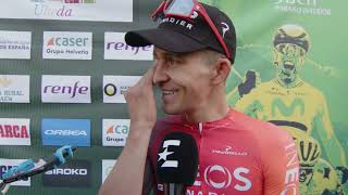 Michał Kwiatkowski - Interview at the finish - Clásica Jaén 2025