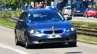 Ziviler BMW 3er Polizei München