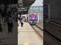 brand new alstom emu entering vidyavihar cr mumbailocal