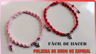 pulseras de hilo para parejas o amistad faciles de hacer