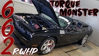 2009 Challenger Whipple Supercharger (660 rwhp) Dyno with Built Engine Convertible