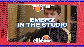 In the Studio with EMBRZ at ellesse My Style My Sound