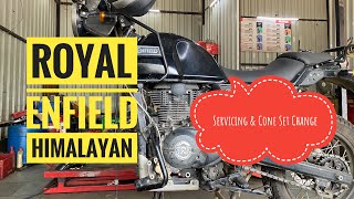 Royal Enfield Himalayan Cone Set Change | Detail Servicing | |Himalayan Servicing | Brake Bleeding