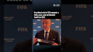 FIFA confirma a Chile como sede del Mundial Sub-20 de 2025