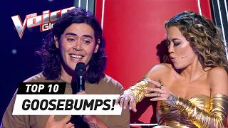 INCREDIBLE Blind Auditions that gave the Coaches GOOSEBUMPS