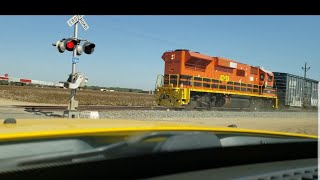 SJVR #2406 Westbound toward Lemoore, Ca