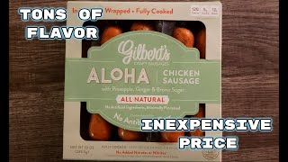 Gilbert's Craft Sausages Aloha Chicken Sausage Review - High On Protein and Flavor, Low On Price