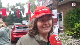 Leeuwkenstraat is de meest rood-witte straat van de regio