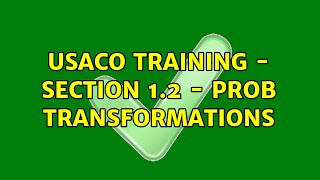 USACO TRAINING - Section 1.2 - PROB Transformations