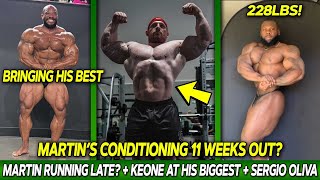 Martin Fitzwater 11 Weeks Out of Pittsburgh + Keone Pearson is BIGGER THAN EVER + Sergio Oliva Jr