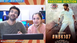 Pakistani Couple Reacts To NBK 107 HUNT BEGINS | New Poster | Nandamuri Balakirishna