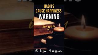 Habits that cause happiness in you #stressrelief  #happiness #positivevibes #habits  #happylife