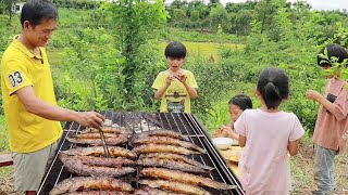 大瓜第一次这样吃泥鳅，烤20分钟又麻又辣，太过瘾！【刘大瓜】