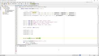 Java Comparable & Comparator - 06 - Arrays.sort() and ordering