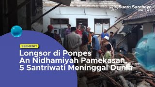 Longsor di Ponpes An Nidhamiyah Pamekasan, 5 Santriwati Meninggal Dunia