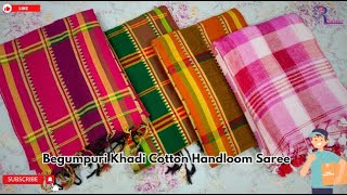 Begumpuri Khadi Cotton Handloom Saree | R sarees | #sarees #trending #viral